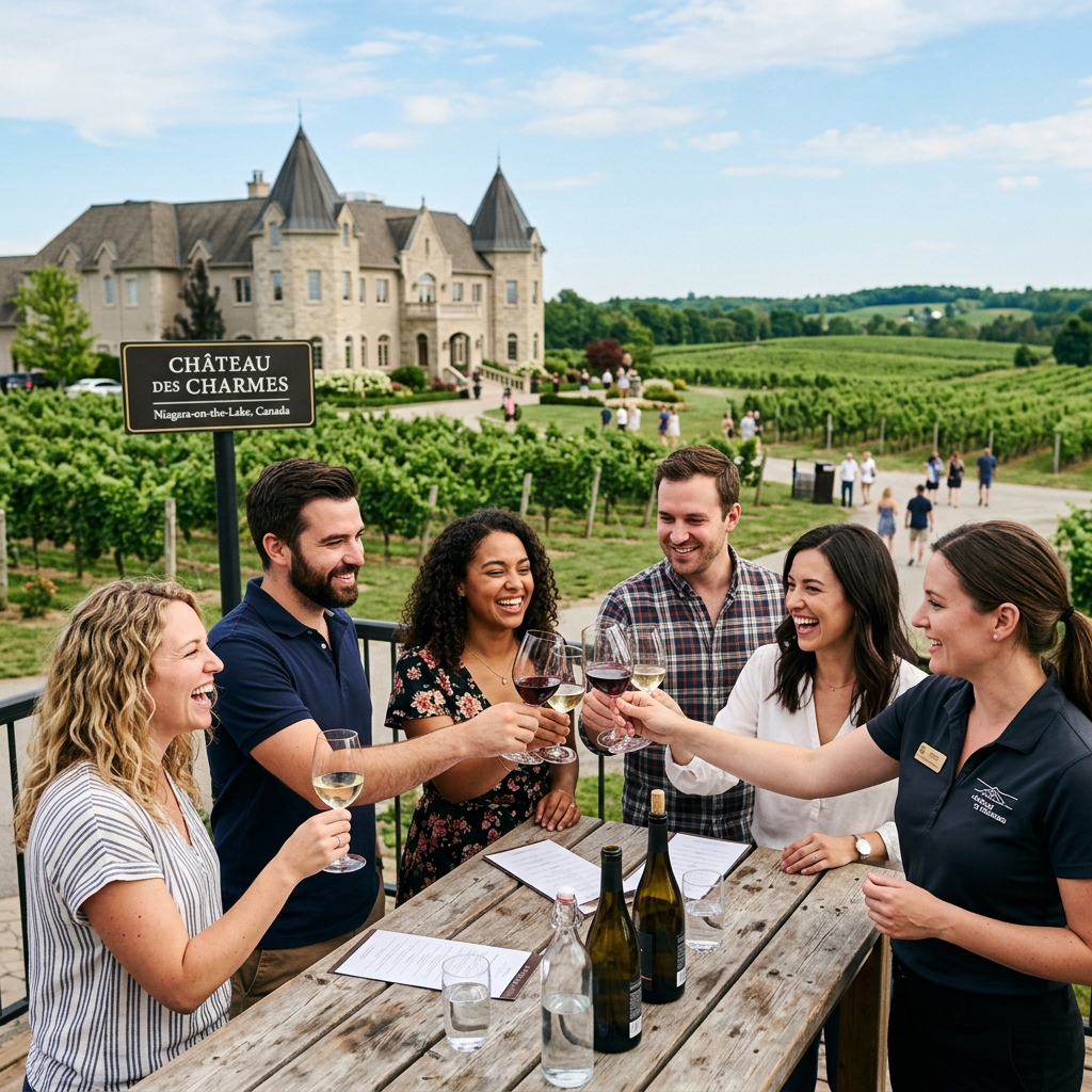 CTG Canada offer wine tours at Château des Charmes 