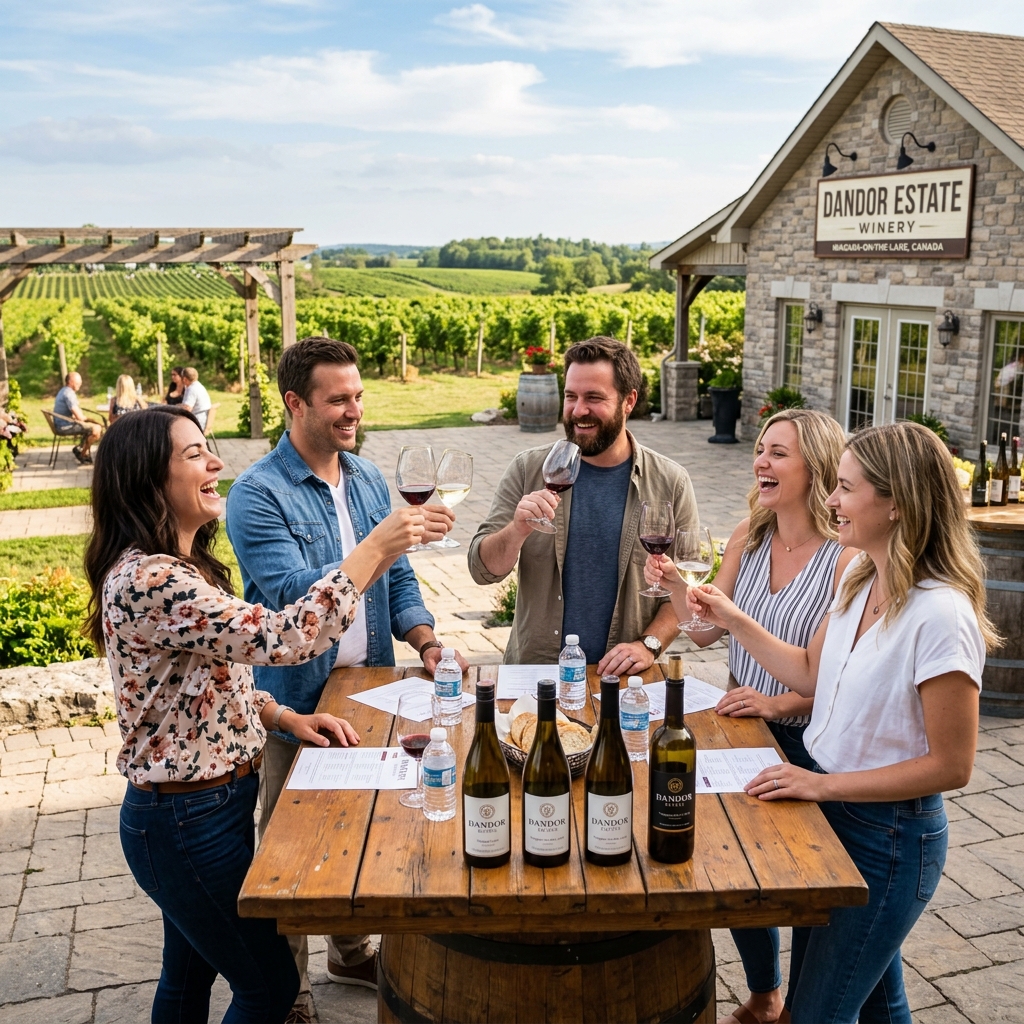 CTG Canada offer wine tours at Dandor Estate Winery 