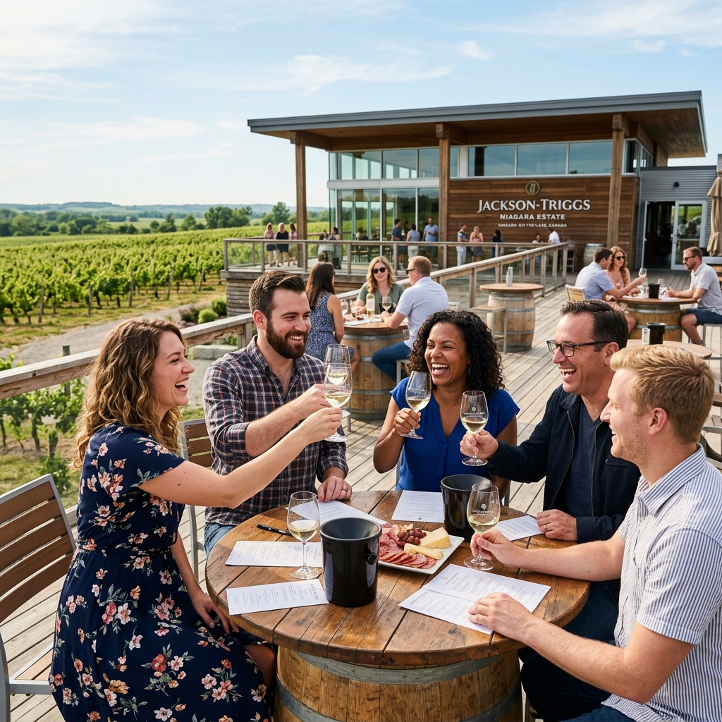 CTG Canada offer wine tours at Jackson‑Triggs Niagara Estate Winery 