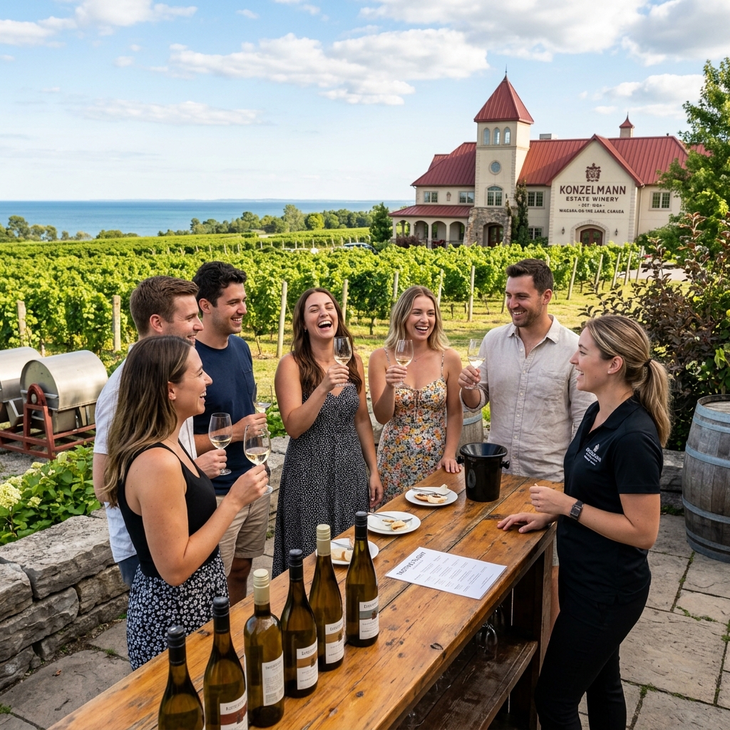 CTG Canada offer wine tours at Konzelmann Estate Winery 