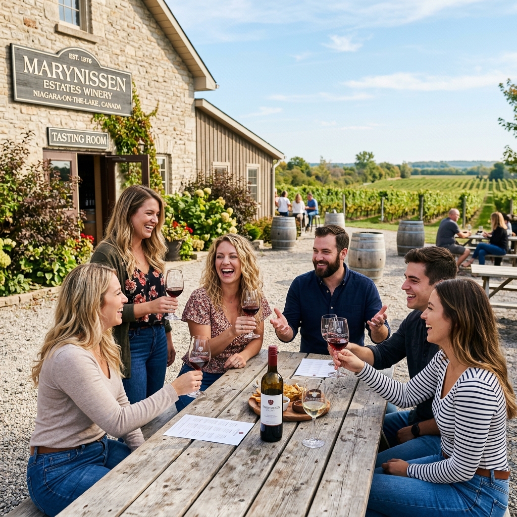 CTG Canada offer wine tours at Marynissen Estates Winery 