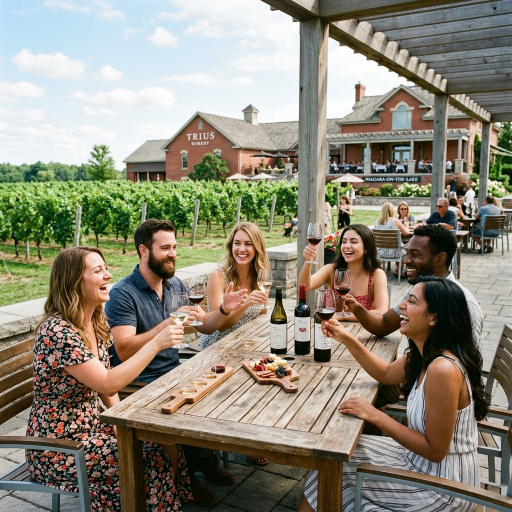 CTG Canada offer wine tours at Trius Winery & Restaurant 
